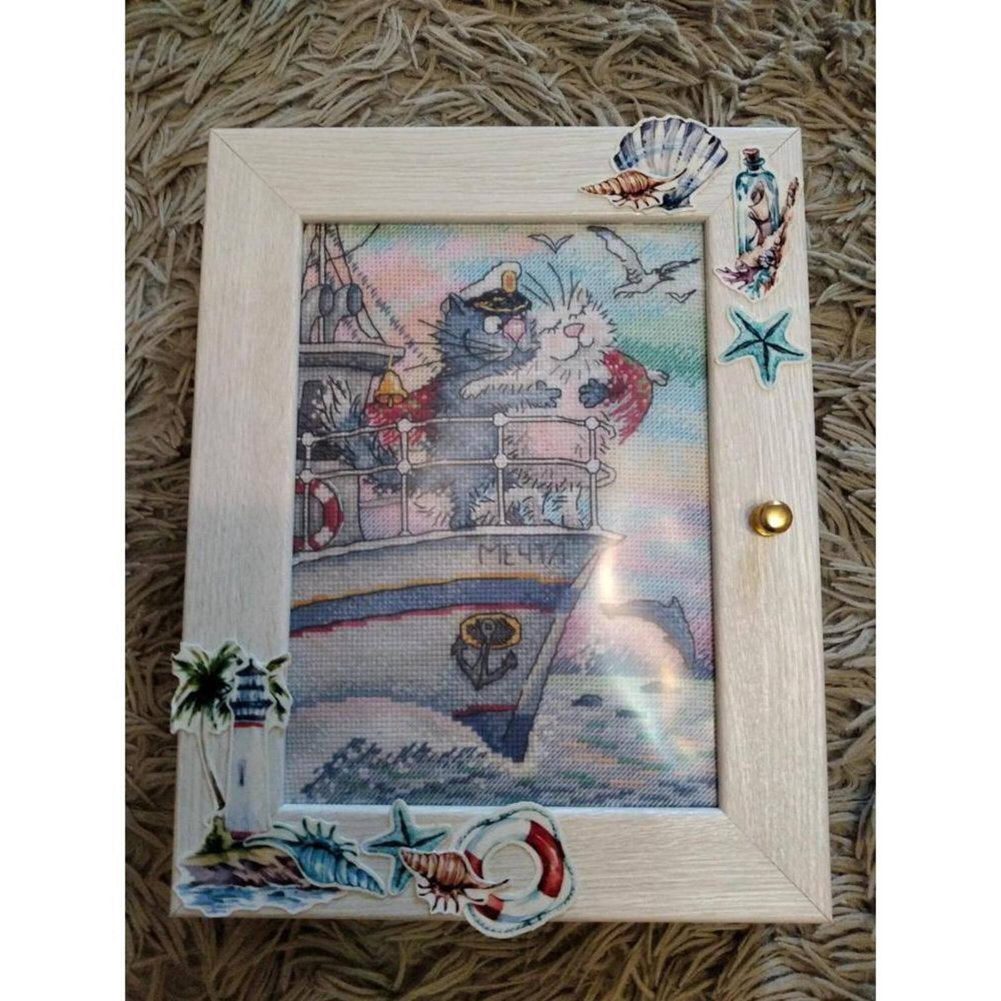MP Studia Sea Of Love Cross Stitch Kit